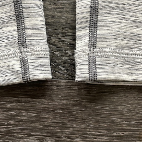 Sz6 Lululemon Hi-Rise Wunder Under Ombré Melange 31” grey/black leggings. EUC - Picture 11 of 11